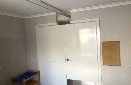 Ceiling hoist provision