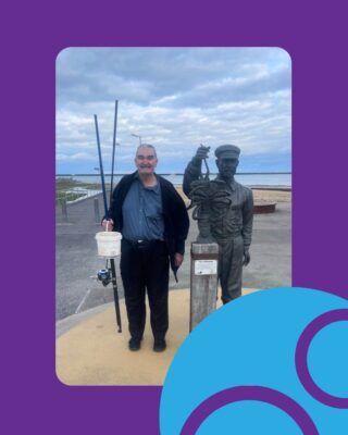 🎣 Fresh air. Ocean views. A goal to catch a shark. 🦈
Haydn had a fantastic day out fishing at Port MacDonnell, doing something he loves and creating memories along the way.💙 Discover how our Day Options programs support joy, purpose and belonging. Visit our LinkTree in bio to learn more!Haydn, we hope that shark is still out there waiting for your next fishing adventure! 🎣🦈
#CaraPossibilityServices #WhereDisabilityIsDifferent #DayOptions #NDIS #FishingLife #CommunityConnection #PortMacDonnell