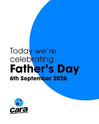 💙 Happy Father’s Day 💙
Today we’re celebrating all the dads and father figures who bring care, encouragement, laughter and support into our lives.Thank you for the many ways you help people thrive, grow and feel connected.Wishing our Cara community a fantastic Father’s Day! 👏#FathersDay #CaraPossibilityServices #WhereDisabilityIsDifferent #DisabilityInclusion #Community
