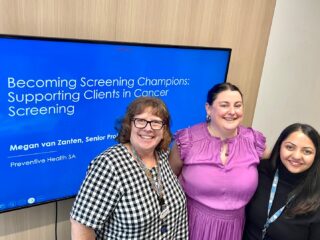 ✅ Your health matters – have you had your screening check yet? ✅
Cara’s Screening Champion Project is growing! Thanks to a grant from Preventative Health SA, we’re training more champions and creating resources to make cervical and bowel screening easier for people with disability.✨ Visit our link in bio to read the full story and learn how we’re breaking down barriers to better health!#Cara #FindingPossibleSummer25 #CancerScreening #HealthSupport #DisabilityInclusion