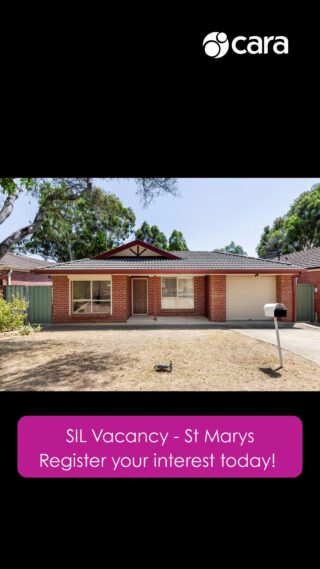 🏡 Looking for a supported home in a well‑connected southern suburb?
Our St Marys Supported Independent Living (SIL) home is available now and offers a fantastic opportunity to enjoy independence in a convenient, community‑focused location.This purpose‑built home features shared living areas, an accessible layout, and easy access to local shops, public transport, and everyday amenities—making it ideal for comfortable, connected living.
✨ Suited to individuals who require an accessible home
✔️ Purpose‑built for comfort, accessibility & independence
✔️ Located close to services and transport
✔️ SIL Provider: Cara🌿 Ready to explore your options? 👉 Visit our Linktree in bio to learn more.#Cara #SILHousing #NDISProvider #DisabilitySupport #StMarysSA  #SupportedLiving