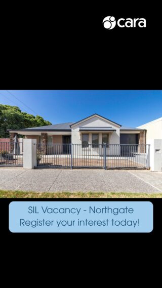 🏡 VACANCY ALERT – A Prime Opportunity in Northgate!Looking for a modern, spacious Supported Independent Living (SIL) home close to the city? This Northgate property is available now and it’s an excellent opportunity for the right fit!
Enjoy city convenience with a home designed for comfort, accessibility, and independence. Located in a vibrant, well-connected neighbourhood, this property is ideal for males who require an accessible living space.✔️ Purpose-built SIL home
✔️ Spacious layout with modern features
✔️ Close to shops, parks, and public transport
✔️ SIL Provider: Cara🔗 Register your interest today, visit our link in bio!#Cara #SILHousing #NDISProvider #DisabilitySupport #NorthgateSA #SILHousingVacancy #Adelaide