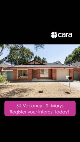 🏡 St Marys SIL Vacancy 💜✨
A cosy, welcoming home designed for connection, comfort and everyday living 🙌✔️ Open-plan living spaces
✔️ Accessible bathroom
✔️ Outdoor area perfect for relaxing or gardening 🌿
✔️ Friendly household vibeClose to shops, parks and everything you need to stay connected 💫 [cara.org.au]
👉 link in bio!#Cara #StMarys #SupportedLiving #NDIS #HomeGoals #CommunityLiving #SouthAustralia