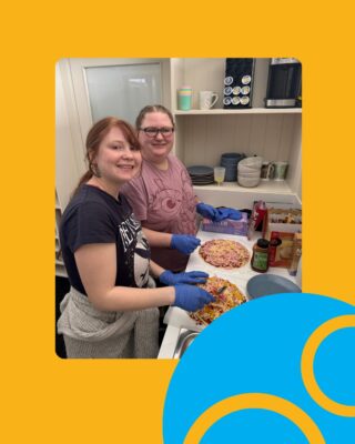 🍕 What do you do when you get hungry?Liv and Abby's answer:
🛒 Go shopping
🍅 Buy ingredients
🧀 Add extra cheese
🍕 Make pizza
⭐ Rate it 9/10
A pretty solid plan if you ask us.💙 Cara, Where Disability is Different. Every day looks a little different and that's what makes it interesting.
👉 Explore our Day Options programs via our LinkTree in our bio.#CaraPossibilityServices #WhereDisabilityIsDifferent #DayOptions #PizzaNight #GoodTimes #NDIS