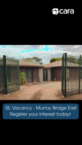 🏡 VACANCY ALERT – Peaceful Living in Murray Bridge East!Looking for a home that offers both independence and serenity? This Supported Independent Living (SIL) property in Murray Bridge East is designed for comfort, accessibility, and a relaxed lifestyle.🌾 Located in a quiet, riverside community
🛠️ Purpose-built for accessibility and independence
👩‍🦽 Ideal for females seeking a supportive, inclusive home
🏡 SIL Provider: Cara✨ Ready to explore your next chapter? Tap the link in our bio to learn more and register your interest today!#Cara #SILMurrayBridge #NDISProvider #DisabilitySupport #MurrayBridge #SILVacancy #AccessibleHousing